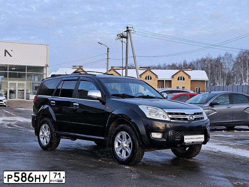 Фото автомобиля GREAT WALL HOVER, 2009 — госномер Х640РМ199. Цвет: ЧЕРНЫЙ