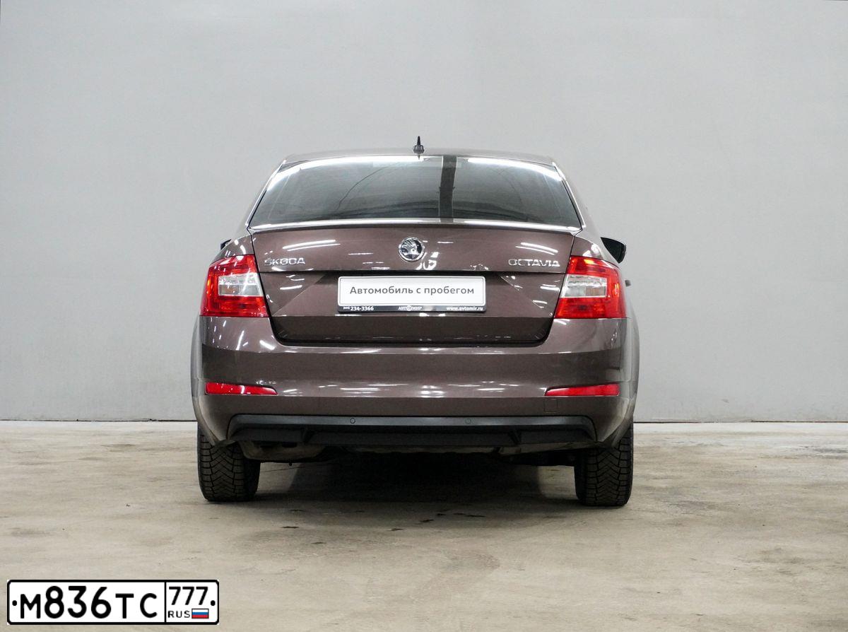 Фото автомобиля SKODA OCTAVIA, 2016 — госномер Р979АА250