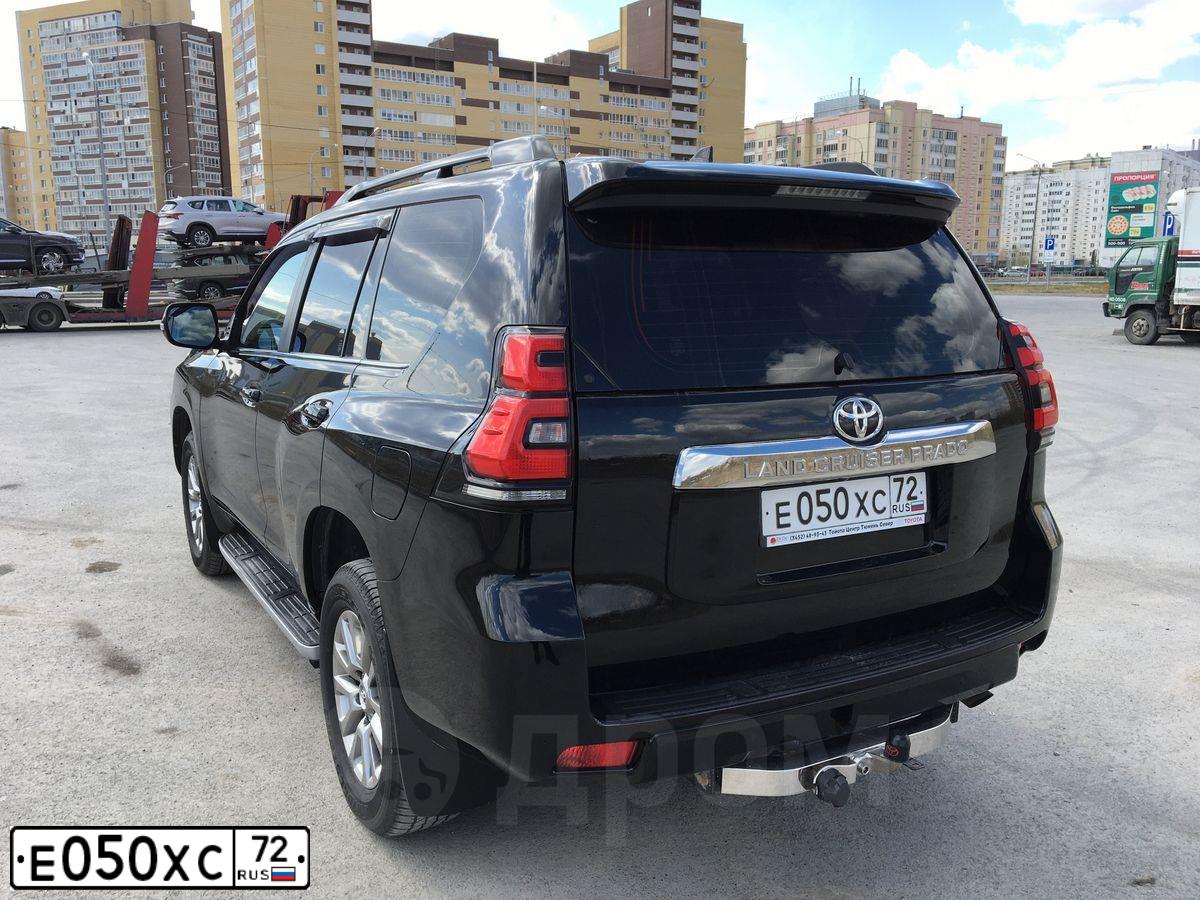 Фото автомобиля TOYOTA LANDCRUISER, 2012 — госномер Т761ХЕ72. Цвет: ЧЕРНЫЙ
