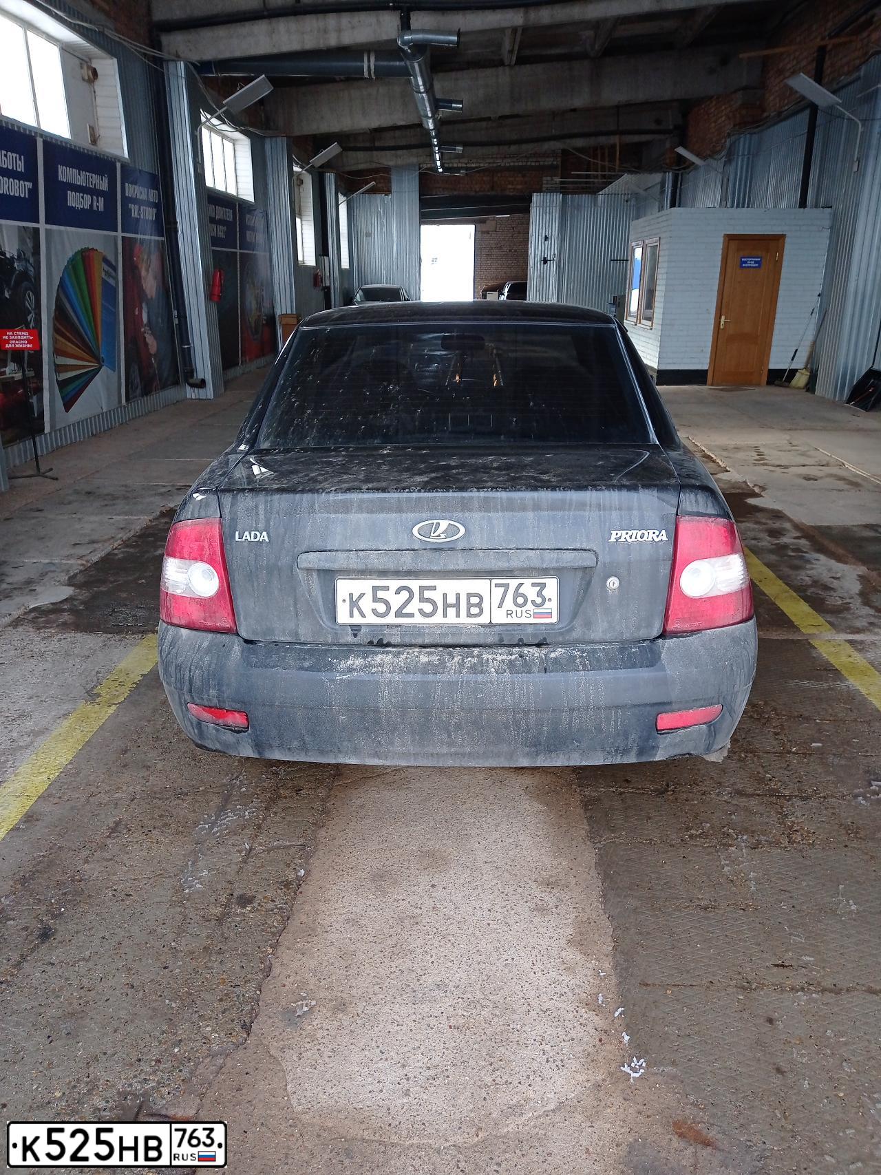 Фото автомобиля ВАЗ 21703, 2007 — госномер Е978ХО702. Цвет: Сине-Черный
