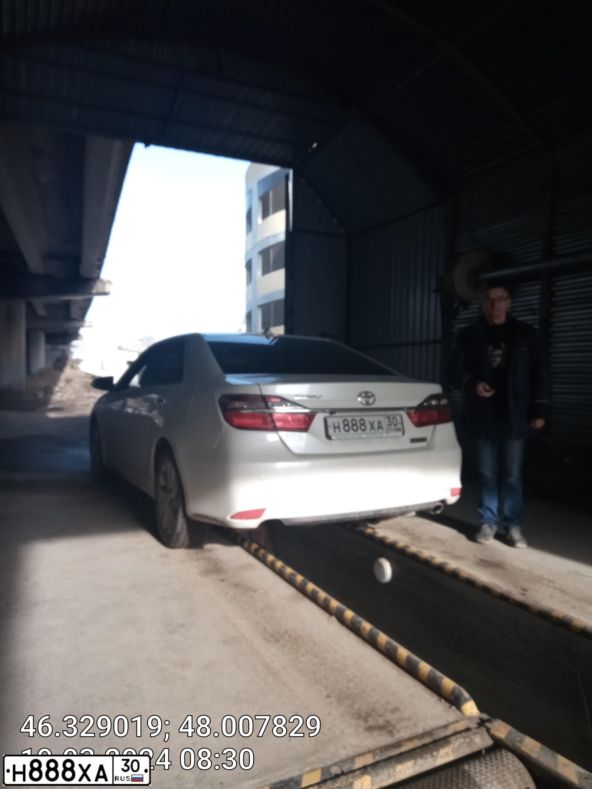 Фото автомобиля LADA PRIORA, 2018 — госномер С477АУ05. Цвет: Белый