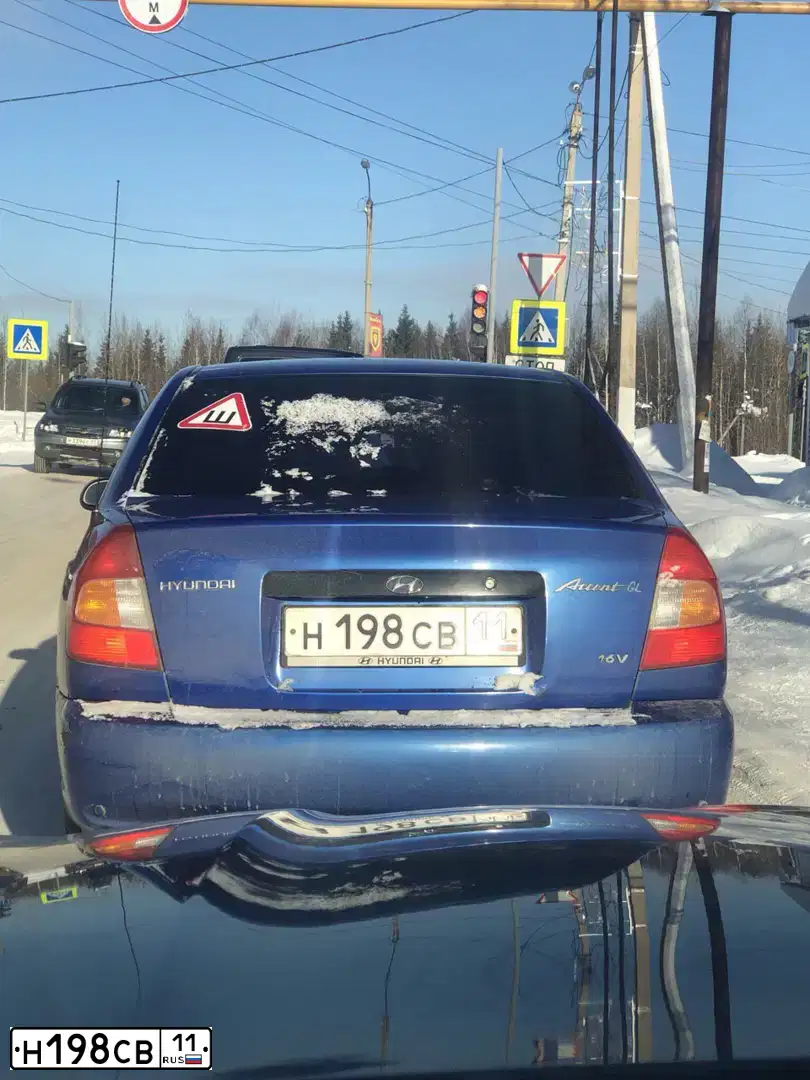 Фото автомобиля TAGAZ ACCENT, 2003 — госномер Н198СВ11