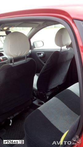 Фото автомобиля OPEL L CORSA, 2003 — госномер Р926АВ178. Цвет: Красный