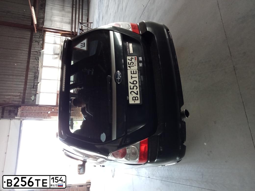 Фото автомобиля SUBARU FORESTER, 2006 — госномер М238ХА154
