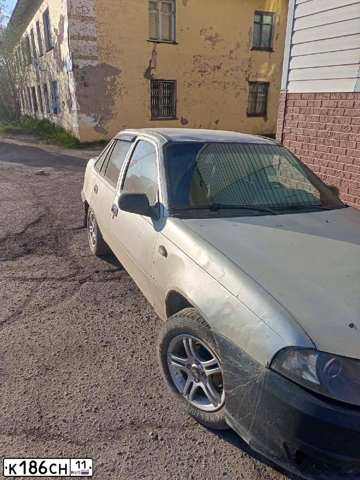Фото автомобиля TAGAZ ACCENT, 2005 — госномер К186СН11. Цвет: Красный