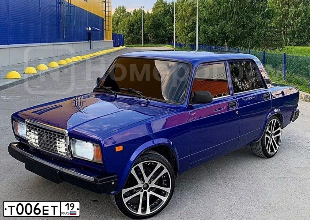 Фото автомобиля LADA 2106 LADA, 2000 — госномер Т006ЕТ19. Цвет: СЕРЫЙ