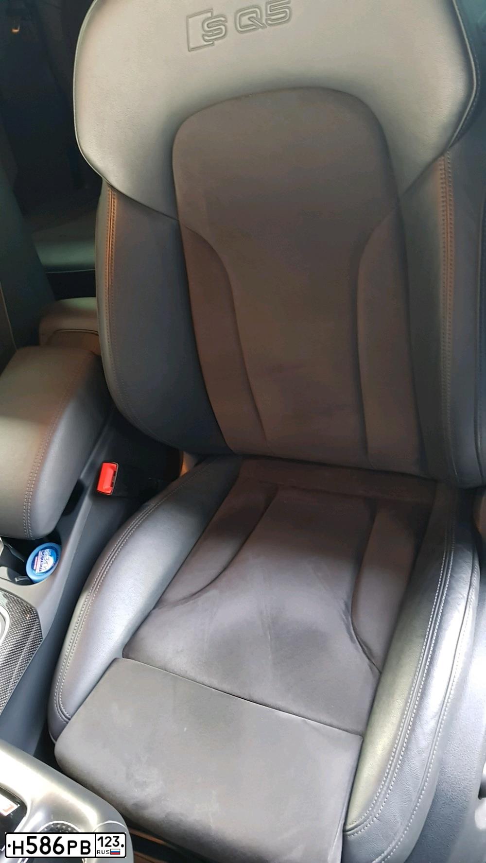 Фото автомобиля AUDI SQ5, 2015 — госномер Н586РВ123. Цвет: Серый
