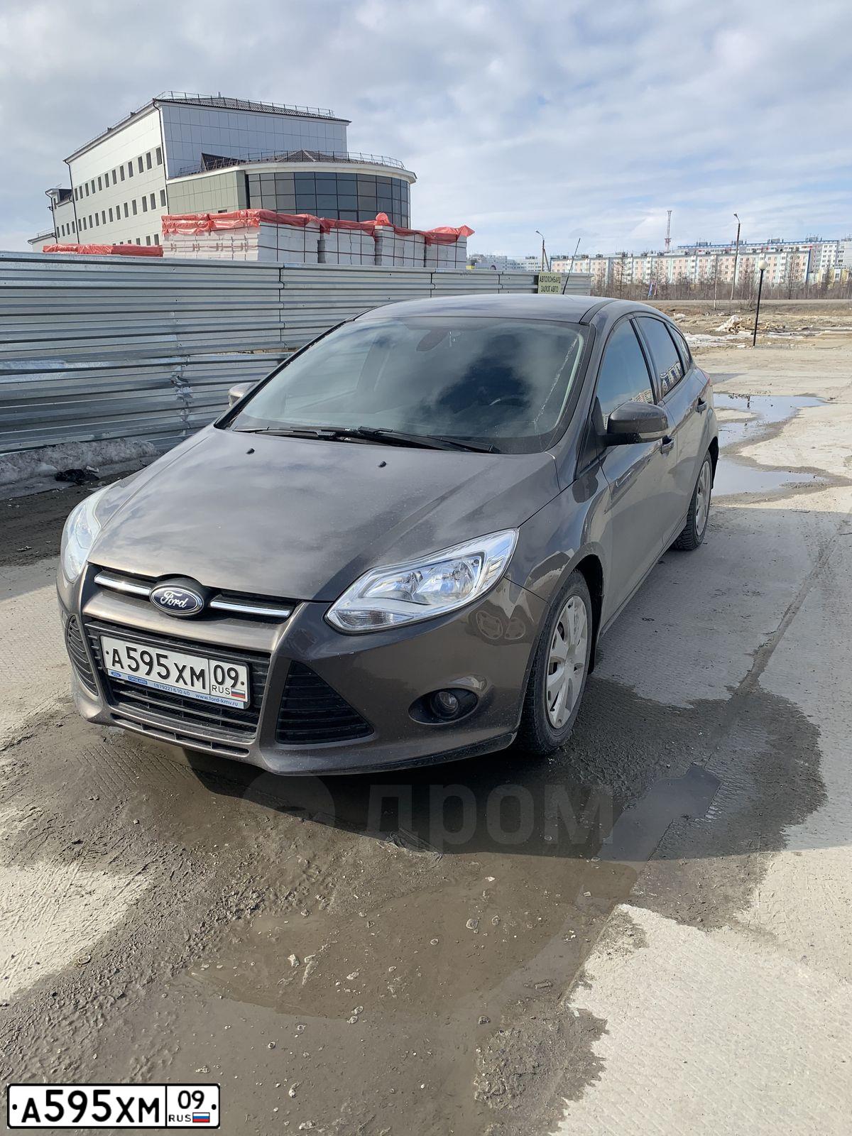 Фото автомобиля FORD D FOCUS, 2012 — госномер Е659УО186. Цвет: КОРИЧНЕВЫЙ