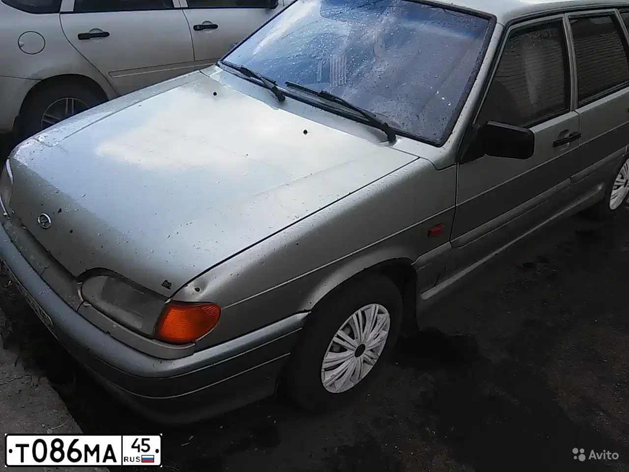 Фото автомобиля LADA 2114 SAMARA, 2006 — госномер Х960ВК774. Цвет: БЕЛО-ЗЕЛЕНЫЙ