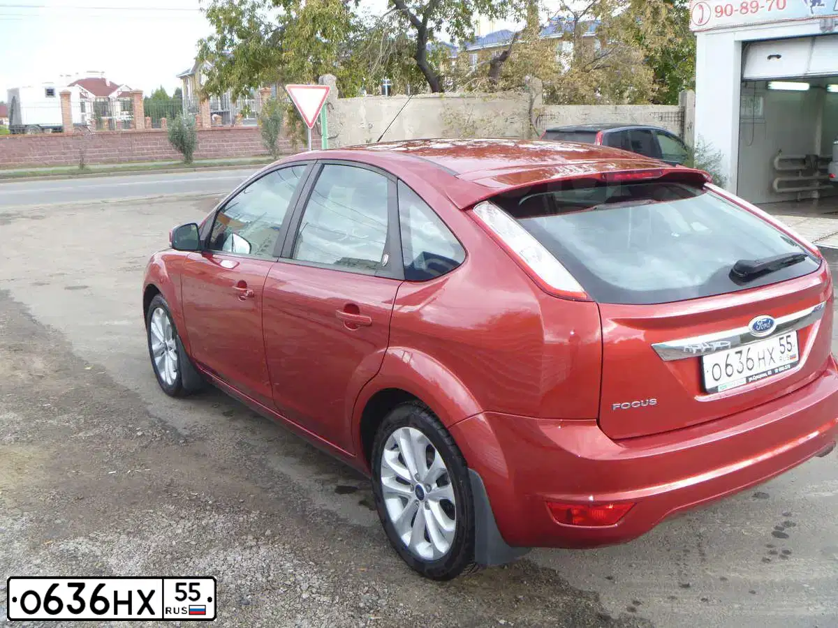 Фото автомобиля FORD FOCUS, 2008 — госномер Т996НС142
