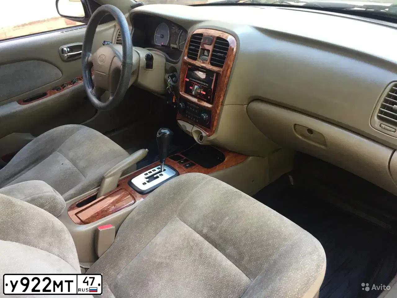 Фото автомобиля KIA MAGENTIS / OPTIMA, 2002 — госномер У922МТ47. Цвет: ЧЕРНЫЙ