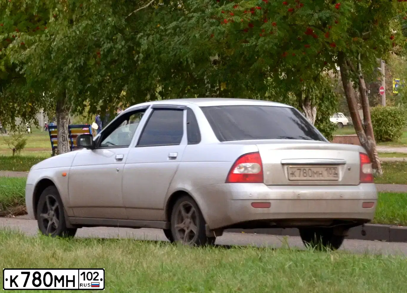 Фото автомобиля LADA PRIORA, 2008 — госномер Н499ЕН702
