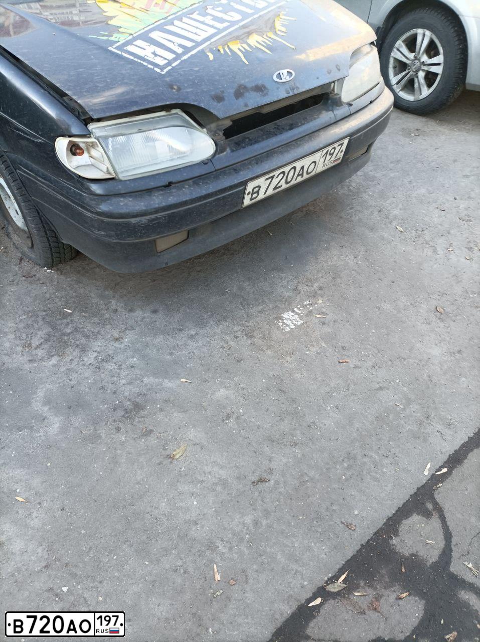 Фото автомобиля LADA 2115 SAMARA, 2004 — госномер В720АО197. Цвет: ЧЕРНЫЙ МЕТАЛЛИК