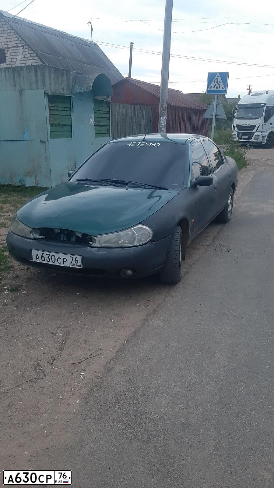 Фото автомобиля FORD MONDEO, 1998 — госномер А630СР76. Цвет: ЗЕЛЕНЫЙ