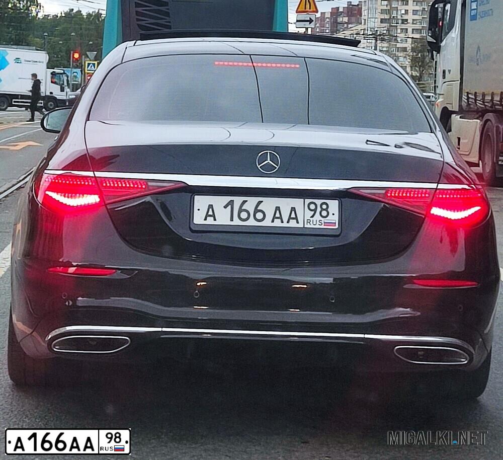 Фото автомобиля MERCEDES-BENZ S-CLASS, 2016 — госномер М913КС95. Цвет: ЧЕРНЫЙ