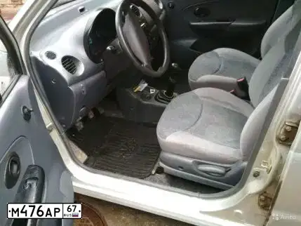 Фото автомобиля DAEWOO MATIZ, 2006 — госномер А761УТ790. Цвет: СЕРЕБРИСТЫЙ