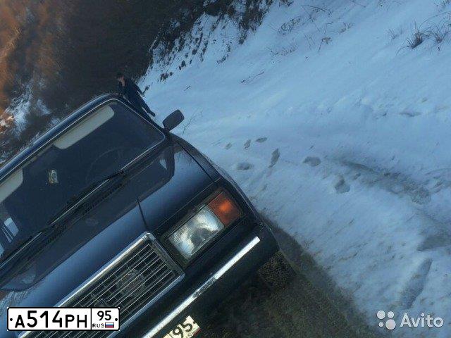 Фото автомобиля LADA 2107, 2010 — госномер А514РН95. Цвет: Сине-Черный
