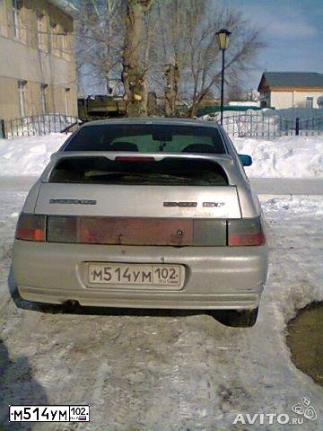 Фото автомобиля LADA 2112, 2004 — госномер М514УМ102. Цвет: светло-серебристый металлик