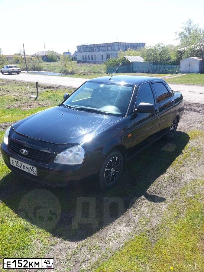 Фото автомобиля LADA 2170 PRIORA, 2012 — госномер Е152КМ45. Цвет: Сине-Черный