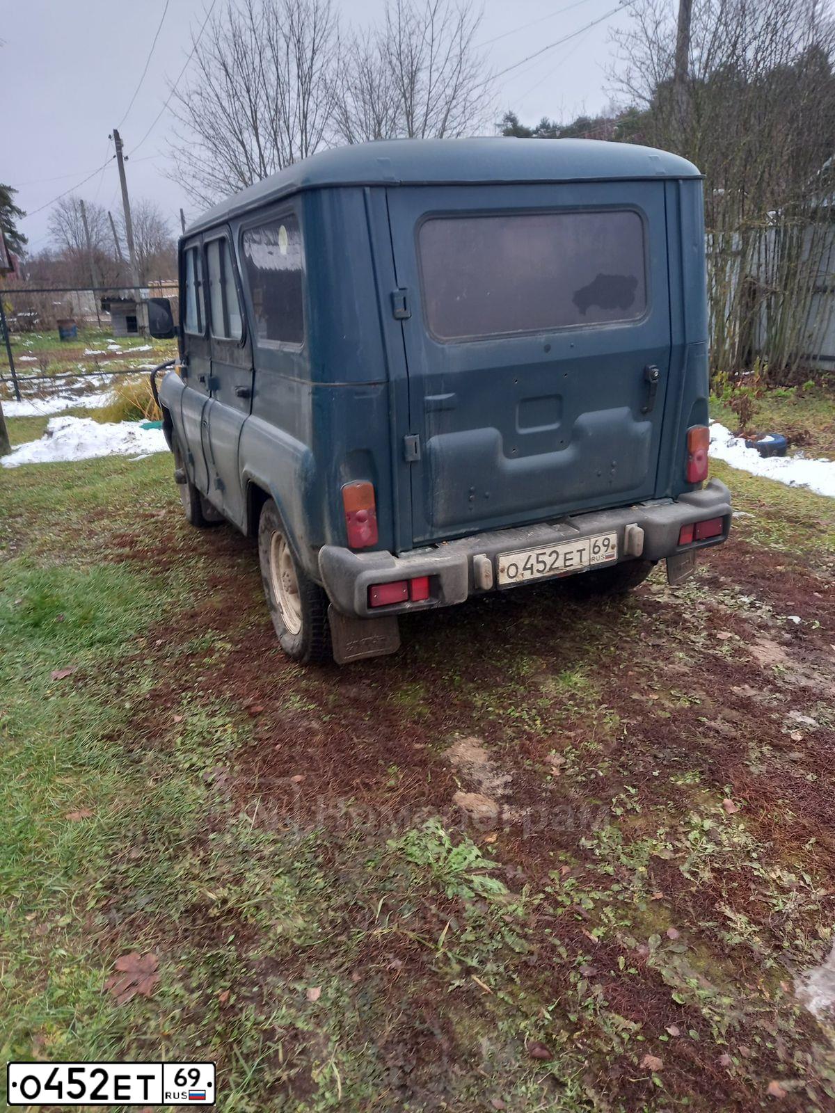 Фото автомобиля UAZ 3151 / HUNTER, 2004 — госномер О452ЕТ69. Цвет: МУРЕНА