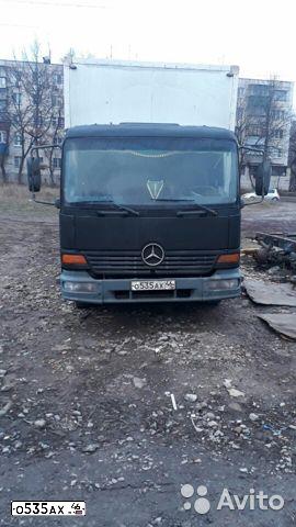 Фото автомобиля MERCEDES ATEGO, 1998 — госномер С109ВО40. Цвет: ЧЕРНЫЙ
