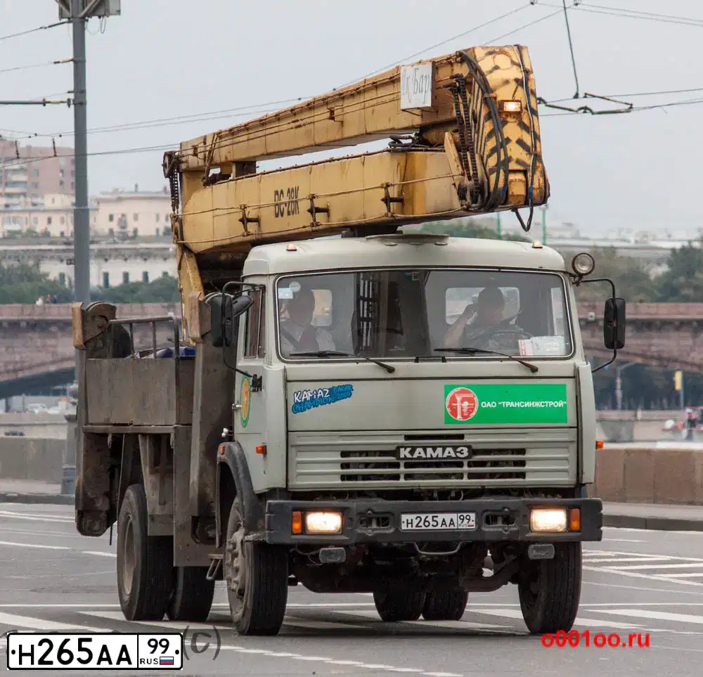 Фото автомобиля KAMAZ Z 43253 4X2, 2004 — госномер Н265АА99. Цвет: СЕРЫЙ СВЕТЛЫЙ
