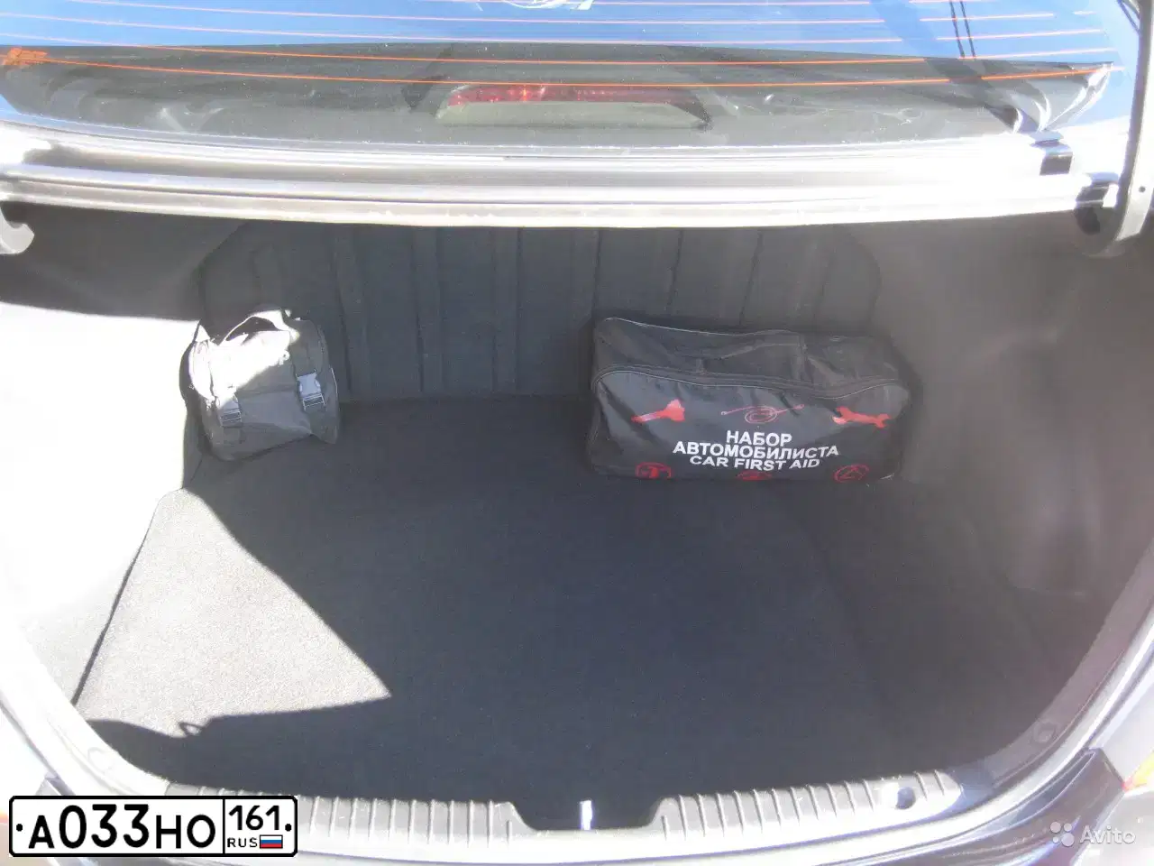 Фото автомобиля HYUNDAI SOLARIS, 2011 — госномер А033НО161. Цвет: ЧЕРНЫЙ