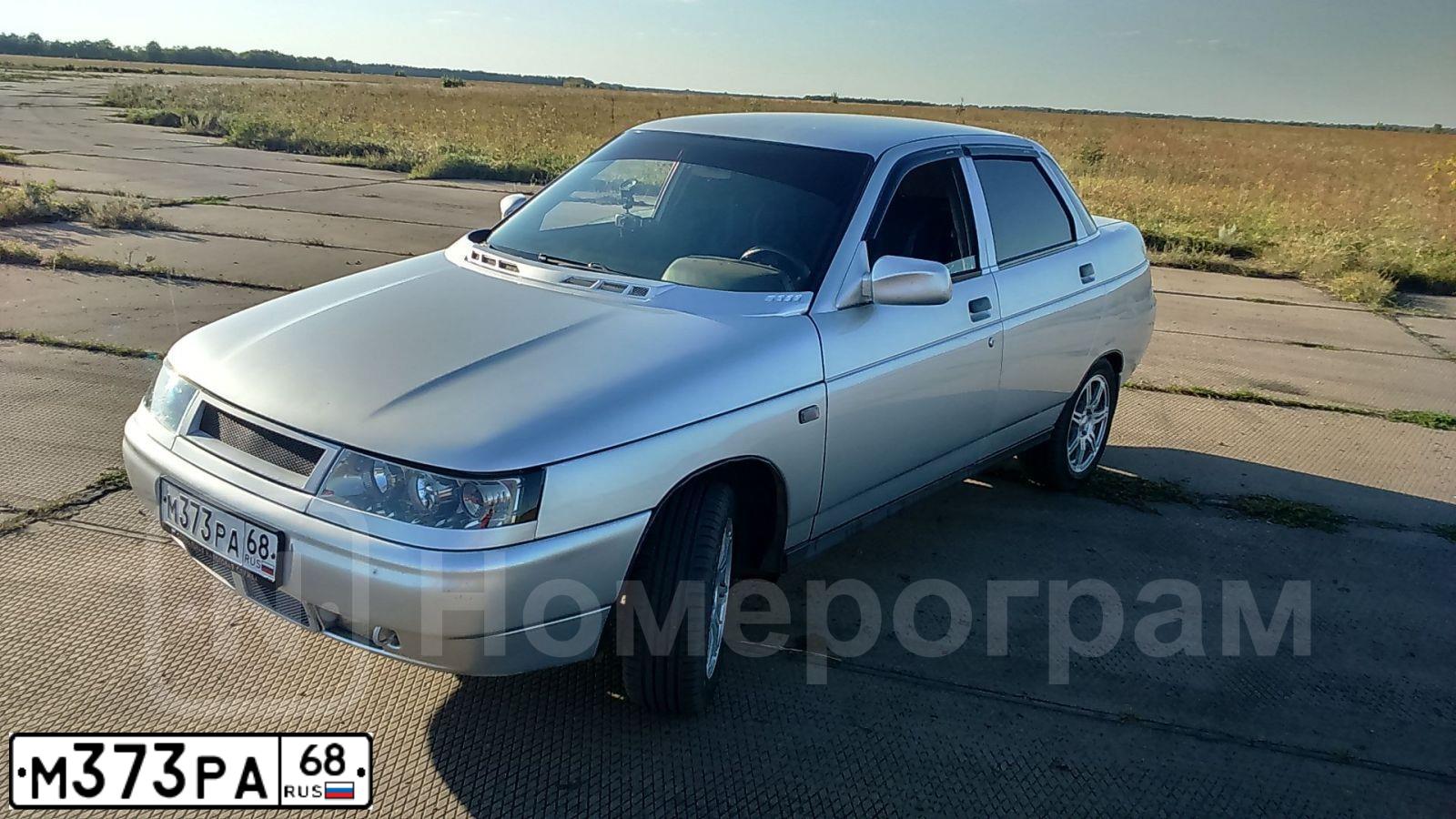 Фото автомобиля LADA 2110, 2005 — госномер О327СТ68. Цвет: Светло-серебристый металик