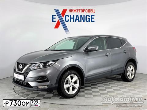 Фото автомобиля NISSAN QASHQAI, 2019 — госномер В803СВ790. Цвет: Серый