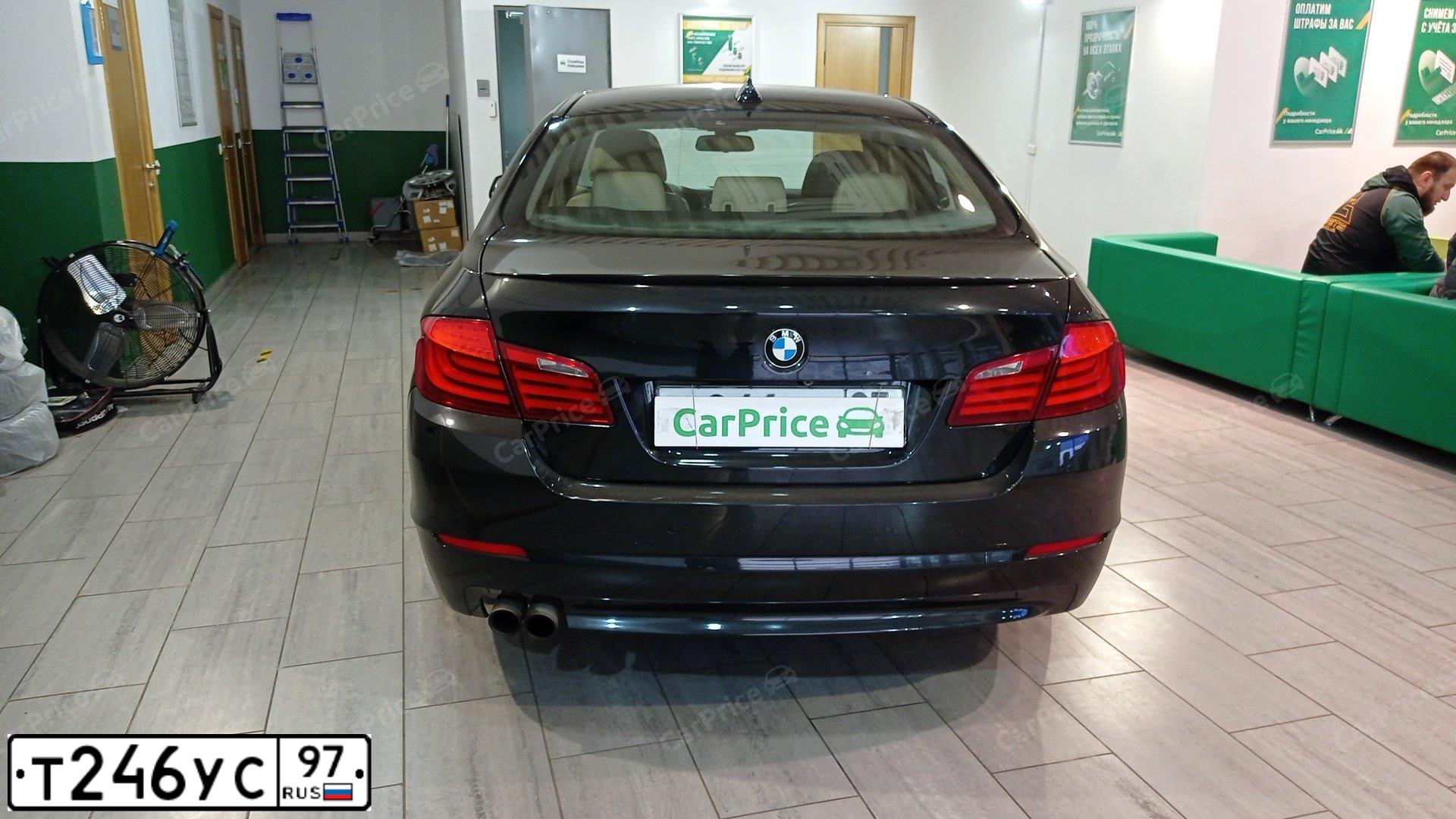 Фото автомобиля BMW SERIE 5, 2010 — госномер У665ВВ05. Цвет: ЧЕРНЫЙ