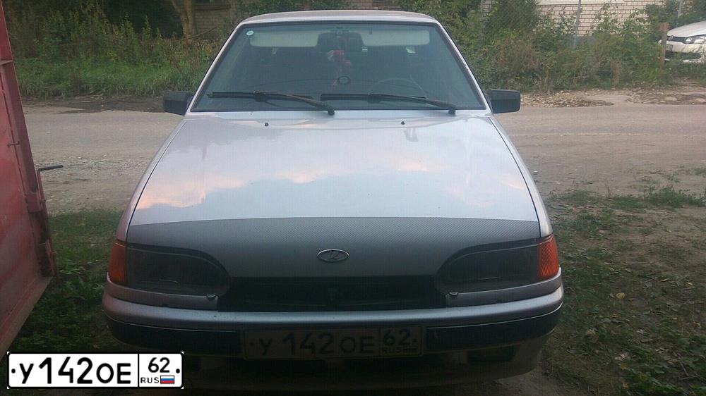 Фото автомобиля LADA 2115, 2006 — госномер О407АА250. Цвет: Светло-Серебристый металлик