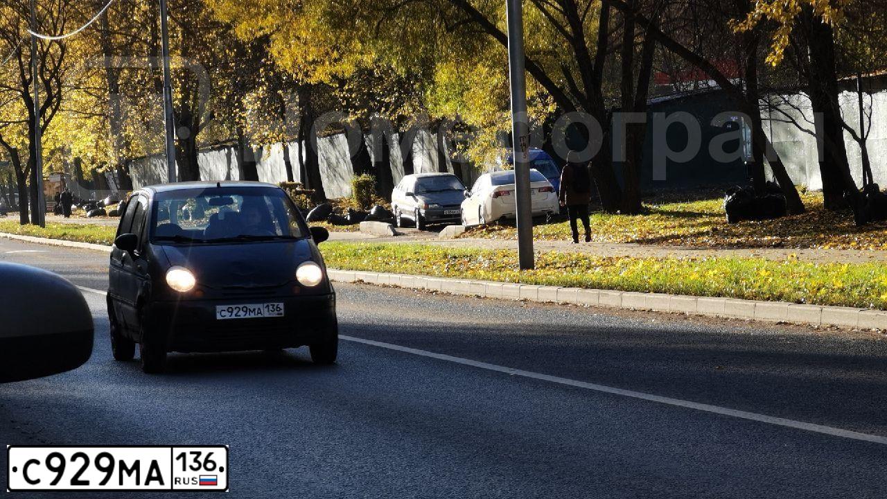 Фото автомобиля DAEWOO MATIZ, 2003 — госномер К588ВВ550. Цвет: сине-зеленый