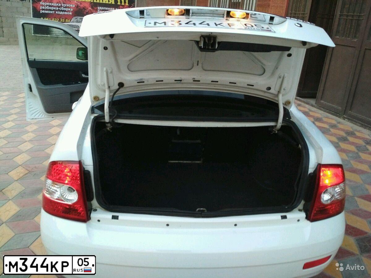 Фото автомобиля LADA 2170 PRIORA, 2010 — госномер М344КР05. Цвет: Белый