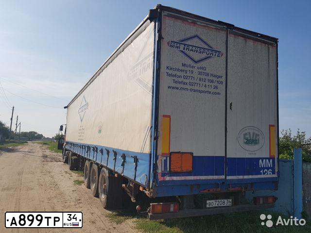 Фото автомобиля RENAULT PREMIUM, 1999 — госномер А899ТР34. Цвет: Красный