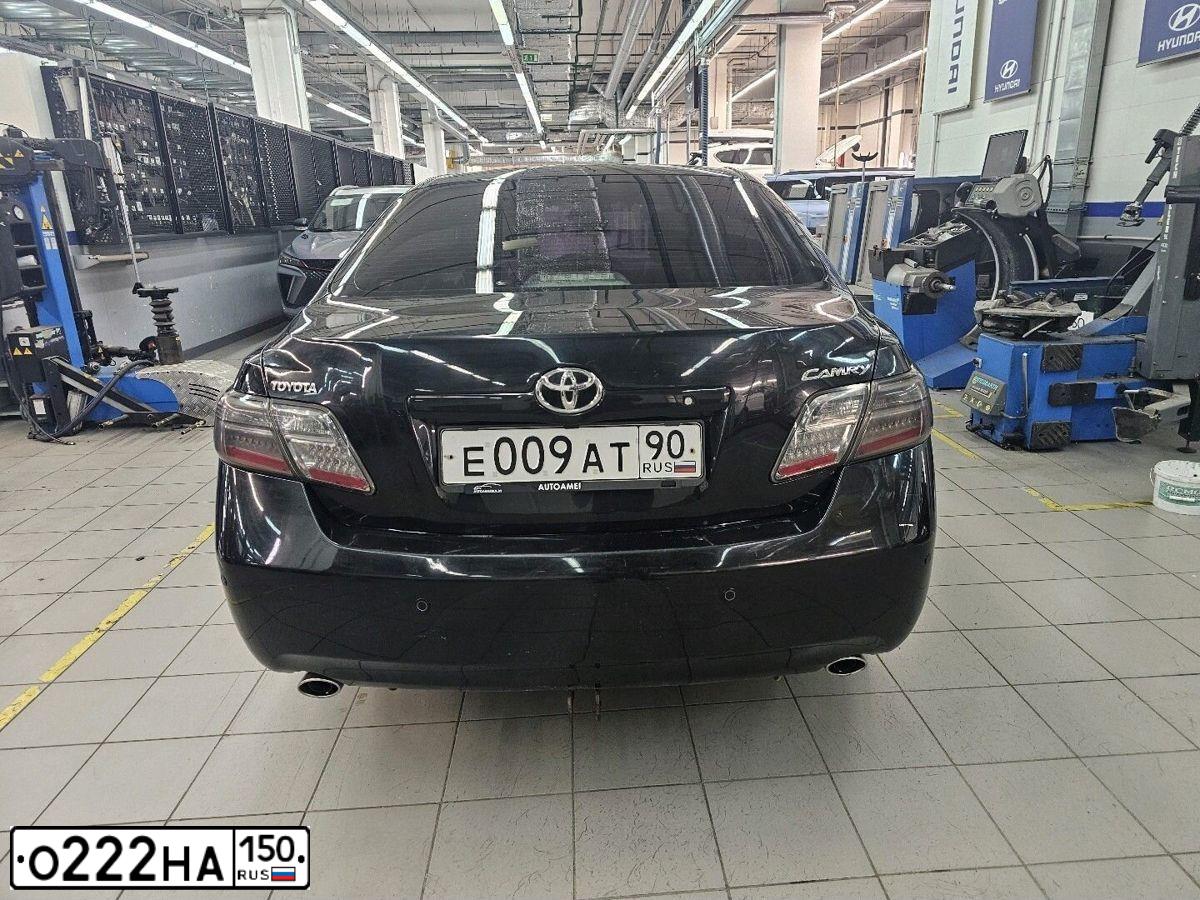 Фото автомобиля MITSUBISHI PAJERO, 2010 — госномер О222НА150. Цвет: ЧЕРНЫЙ