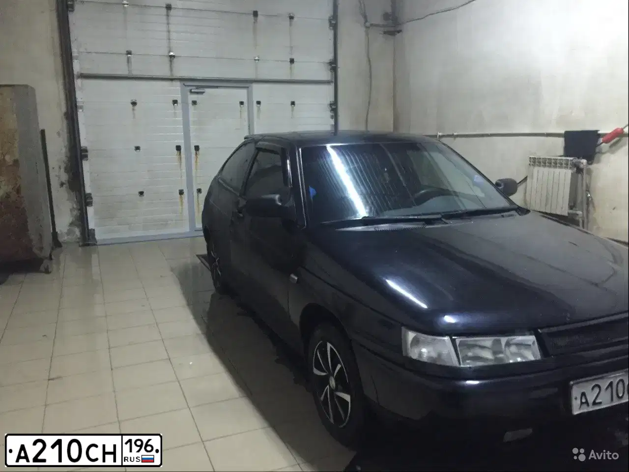 Фото автомобиля LADA 2112, 2008 — госномер Р017НА96. Цвет: ЧЕРНЫЙ
