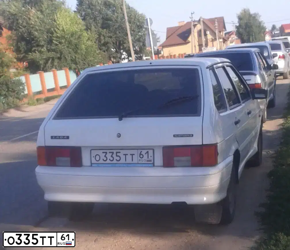 Фото автомобиля LADA 2107, 2005 — госномер Х158ВЕ323. Цвет: ЯРКО-БЕЛЫЙ