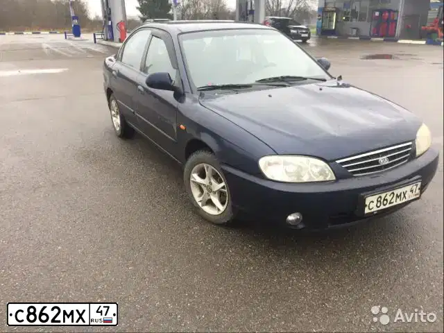Фото автомобиля KIA SPECTRA, 2007 — госномер С862МХ47. Цвет: ТЕМНО-СИНИЙ