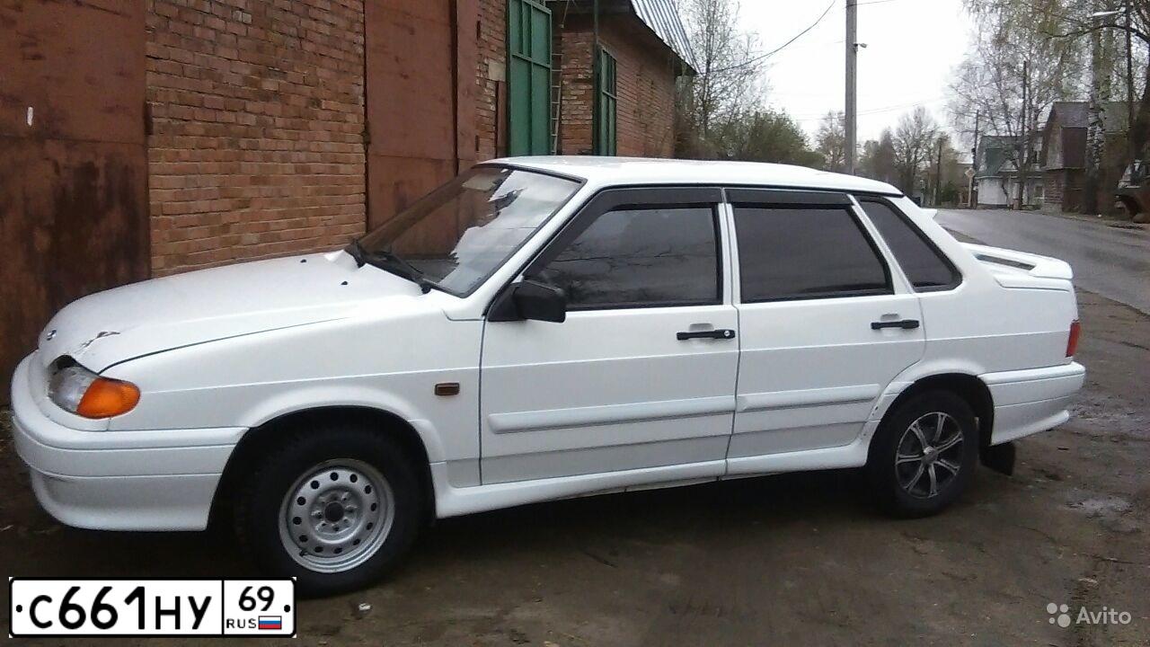 Фото автомобиля LADA 2115 SAMARA, 2010 — госномер Е411ТЕ53. Цвет: Белый