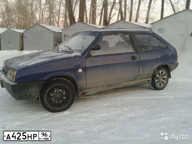 Фото автомобиля LADA 2108 SAMARA, 1997 — госномер А425НР96. Цвет: СИНИЙ