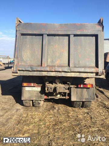 Фото автомобиля MAZ 5516 /6X4/, 2004 — госномер Р700ЕО57. Цвет: Белый