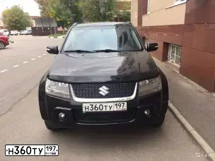 Фото автомобиля SUZUKI /GRAND/ VITARA, 2011 — госномер Н360ТУ197. Цвет: ЧЕРНЫЙ