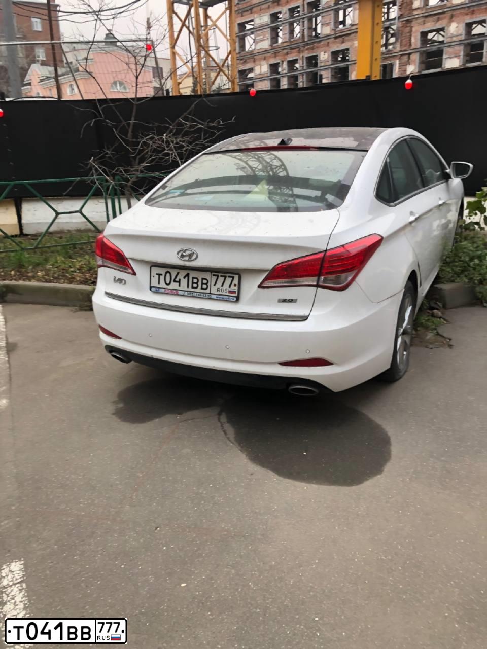 Фото автомобиля HYUNDAI I40, 2014 — госномер Р623ТО797