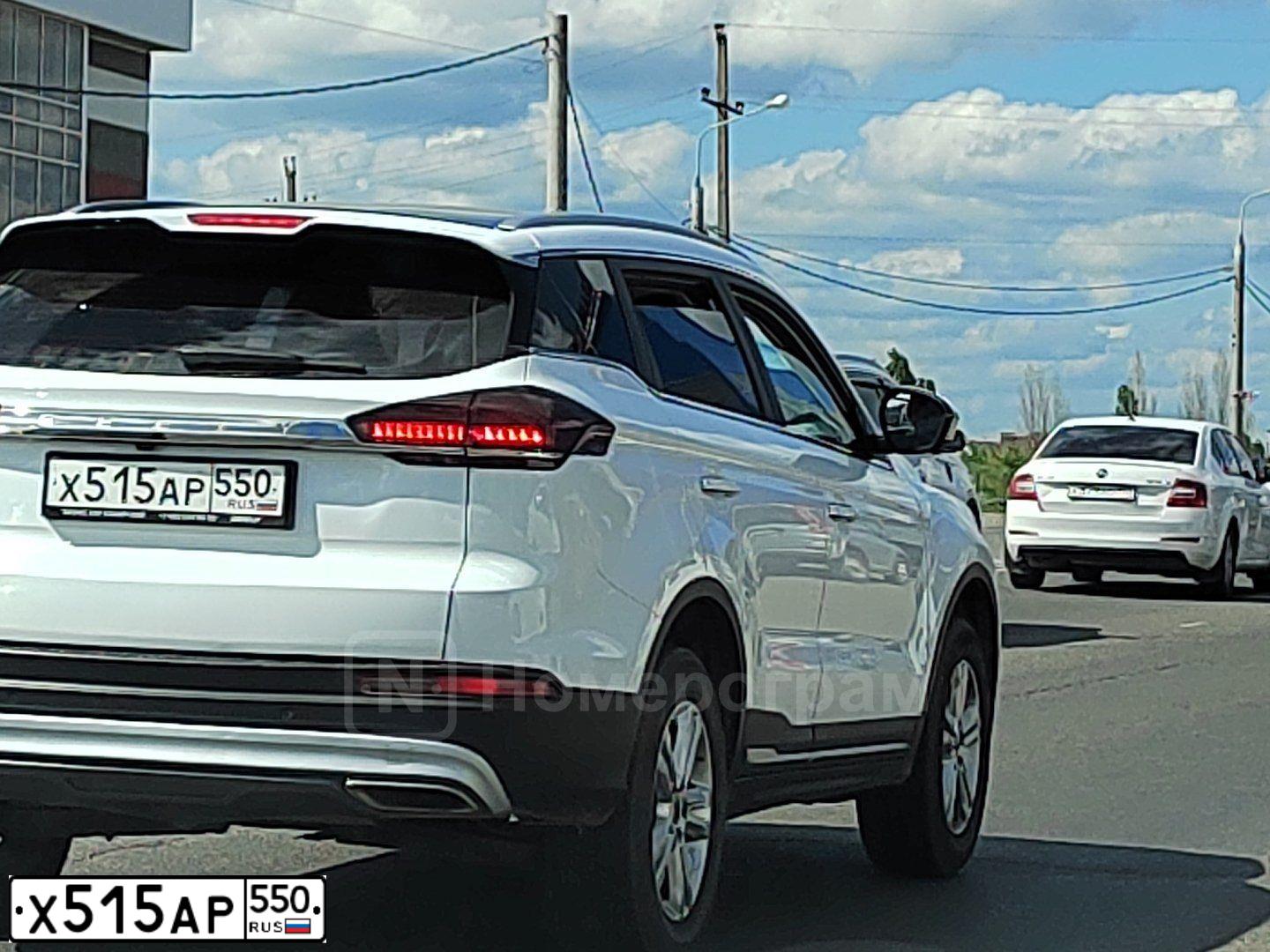 Фото автомобиля GEELY ATLAS PRO, 2024 — госномер Х515АР550
