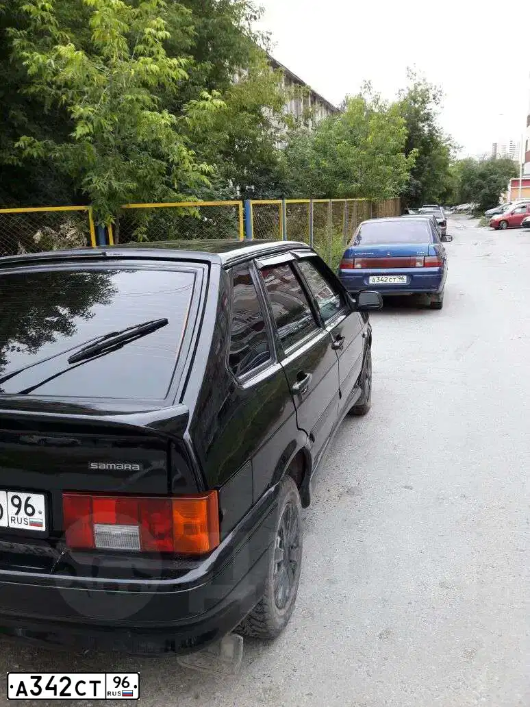 Фото автомобиля LADA 2110, 2000 — госномер Е788ЕО774. Цвет: синий