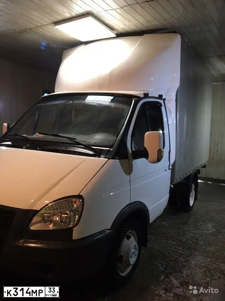 Фото автомобиля GAZ 3302 EL, 2003 — госномер К314МР33. Цвет: Белый