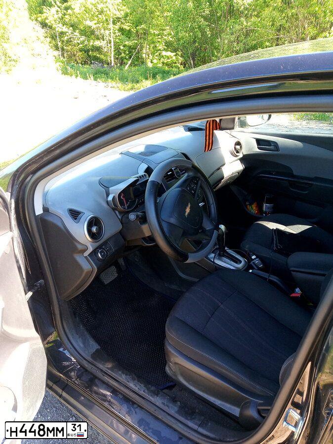 Фото автомобиля CHEVROLET AVEO, 2012 — госномер Х671КО790. Цвет: ЧЕРНЫЙ