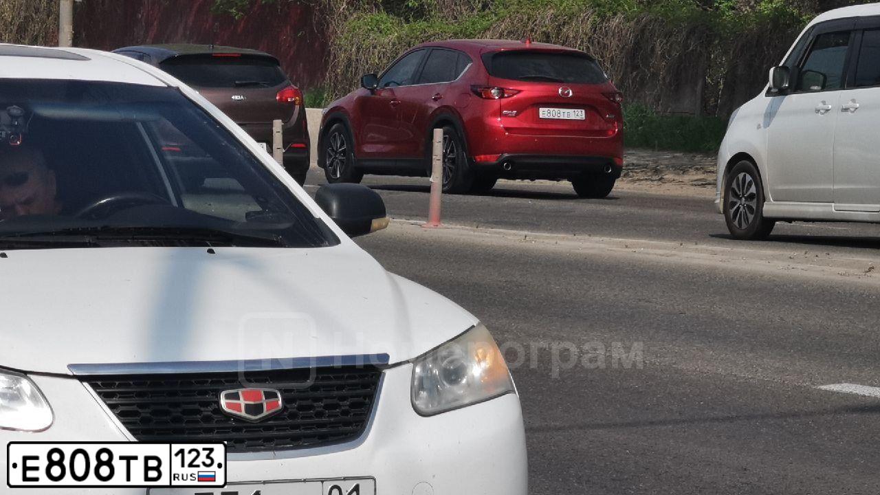 Фото автомобиля MAZDA CX-5, 2017 — госномер М281ЕР323. Цвет: КРАСНЫЙ
