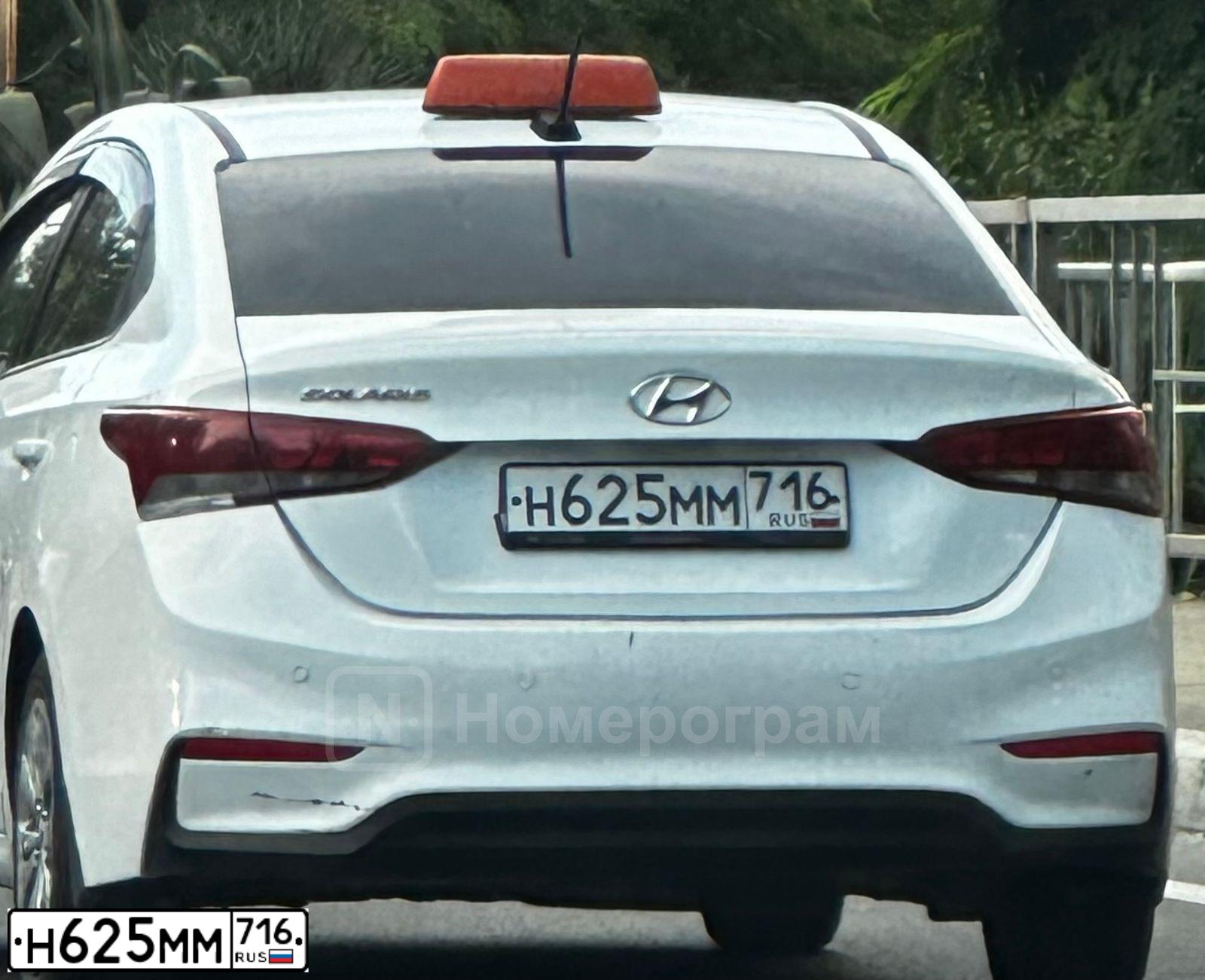 Фото автомобиля HYUNDAI SOLARIS, 2017 — госномер Х795КА178. Цвет: Белый