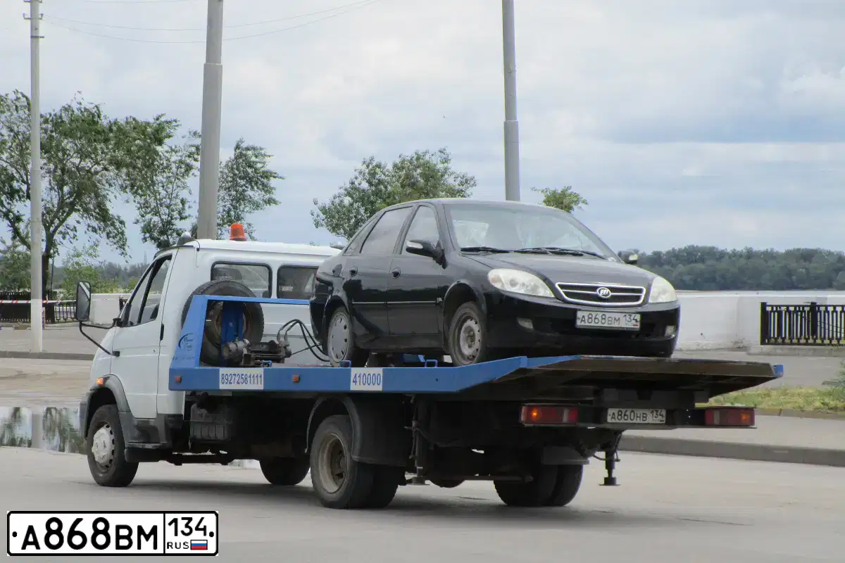 Фото автомобиля LIFAN BREEZ, 2008 — госномер А868ВМ134. Цвет: ЧЕРНЫЙ